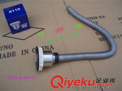 磐安县尖山好兴居水暖器材商行 厂家直销高品质不锈钢厨房水槽单盆下水器